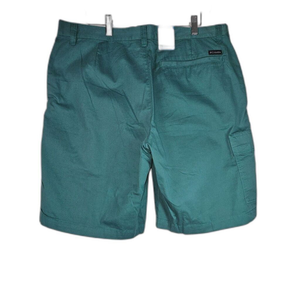 COLUMBIA 50UPF Omni-Shade Men's Red Bluff Cargo Shorts Gorpcore Size 36 NWT